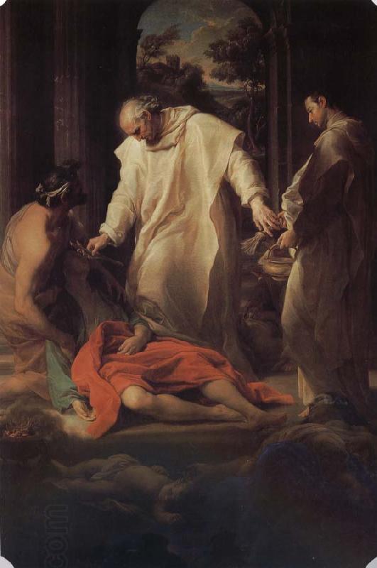Pompeo Batoni Detuo Luo Fu Bona really mei and treatment of the dead oil painting picture